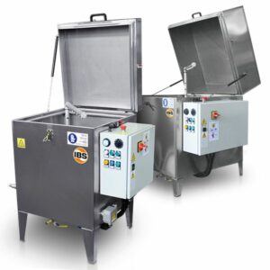 Limpieza automática de piezas pequeñas